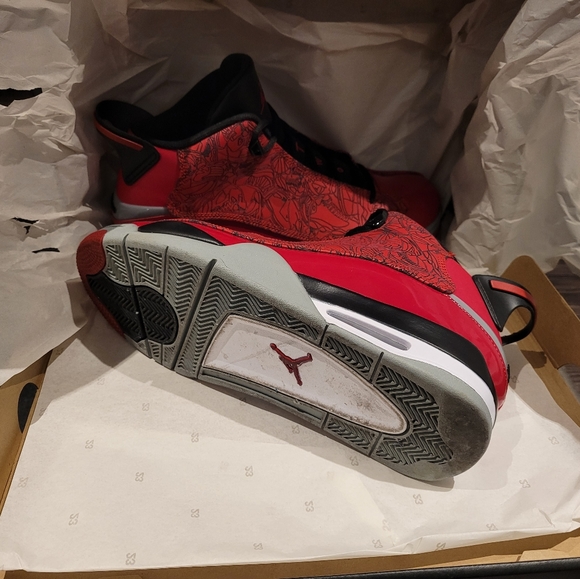 Air Jordan Dub Zero Gym Red - Picture 2 of 3
